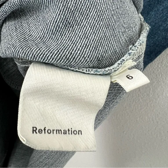 Reformation Parker Denim Dress - Picture 5 of 8